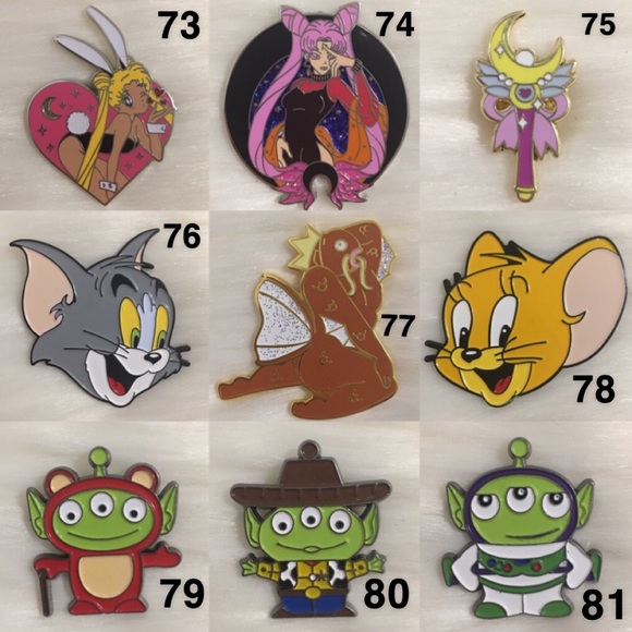 Three Random Enamel Pins - Picture 4 of 10